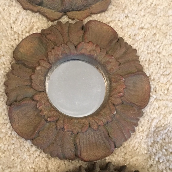 Decorative Mirror Set of 3 - Picture 3 of 5